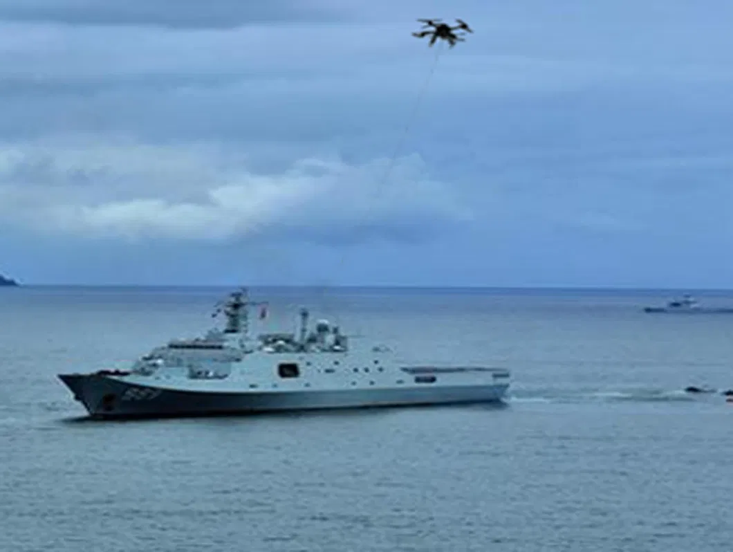 MYUAV Kabel-Strom-System verwendet für UAV und 4 Rotoren Drohne Strafverfolgung 1