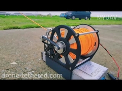 Zertifizierte Graue Drohnenstation mit 5 kg Nutzlastkapazität mit GPS-Positionierung und Stativ oder Stangmontage