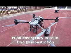 MYUAV FC30 Notfallrettung Live-Demonstration