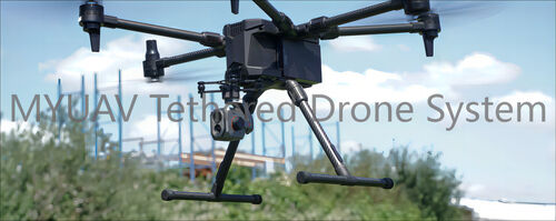Aktuelle Unternehmensnachrichten über MYUAV 30x Überwachungsträger-Drohnesystem