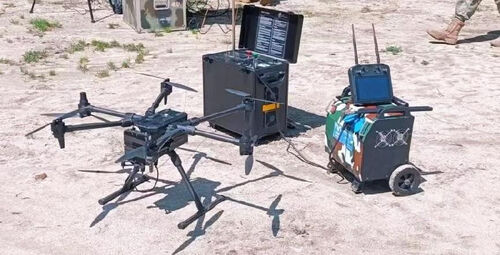 Aktuelle Unternehmensnachrichten über Myuav MESH-Bindungssystem für Drohnen, Luft-Boden-Test auf 108 km Strecke