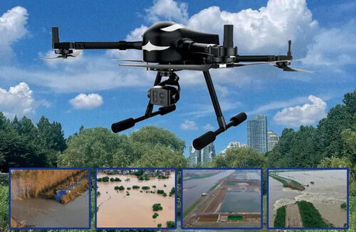 Aktuelle Unternehmensnachrichten über Unbemannte Luftfahrzeuge helfen bei der Notfallbewältigung, intelligenten Inspektionsüberwachung und Frühwarnung von Flüssen während der Hochwassersaison