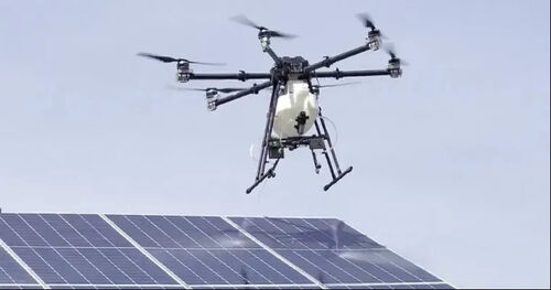 Aktuelle Unternehmensnachrichten über MYUAV-Reinigungs-Drohne