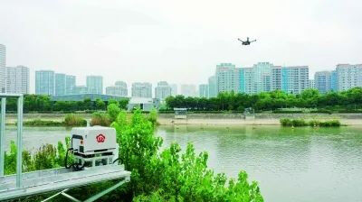 Aktuelle Unternehmensnachrichten über Die U-Bahn von Nanjing in der Provinz Jiangsu wird zum ersten Mal die intelligente Inspektion der U-Bahn-Schutzzone durch Drohnen durchführen.