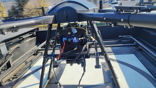 Aktuelle Unternehmensnachrichten über MYUAV Notfallkommunikations-Relee-Befestigte Drohne