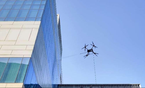 Aktuelle Unternehmensnachrichten über Analyse der verschiedenen Arbeitsmodi der MYUAV FC30X-Doppelbinder-Drohne zur Reinigung in großer Höhe