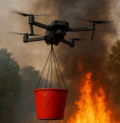 Aktuelle Unternehmensnachrichten über MYUAV-Tether-Feuerlöscher: Unterstützt Szenarioanpassung, reduziert Beschaffungskosten für ausländische Kunden