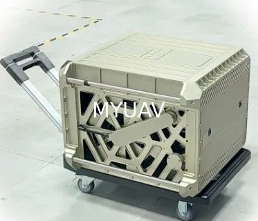 MYUAV Graue angeschlossene Drohnenstation mit GPS-Stativ oder Pole Mount Maximalgeschwindigkeit 72 Km/h