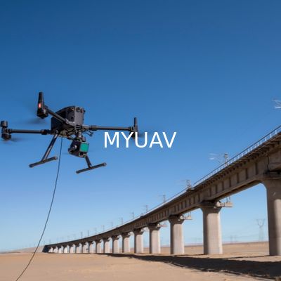 MYUAV Brücke Inspektion Drohne Bindesystem KI Einfach zu bedienen Hohe Sicherheit